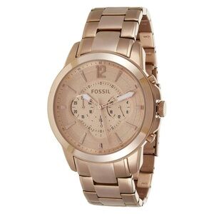Fossil Grant Rose Gold-Tone Chronograph Women's Watch FS4635